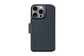 Mobil - Deksel og etui - Decoded Leather Detachable Wallet for iPhone 16 Pro Navy - D25IPO16PDW5NY