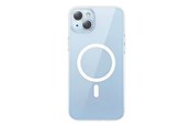 Mobil - Deksel og etui - Baseus Crystal Series Magnetic Case for iPhone 14 Plus + tempered glass - ARSJ011102