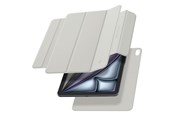 Nettbrett - Deksler og etui - Spigen Air Skin Folio OneTap - gray - iPad Air 13" 2024/2025/2026 - ACS08492