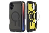 Mobil - Deksel og etui - Spigen Tough Armor MagSafe - frost black - iPhone 16 - ACS08515
