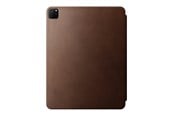 Nettbrett - Deksler og etui - Nomad Leather Folio - iPad Pro 12.9 (6th Gen) | Brown |  Leather | Magnetic - NM01340485