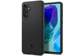 Mobil - Deksel og etui - Spigen Essential Sand Blast - matte black - Samsung Galaxy M55 5G - ACS07541