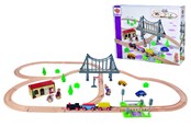 Treleker - Eichhorn Train Train Set with Bridge - 100006204