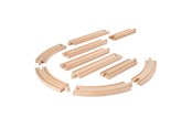 Treleker - Eichhorn Train Tracks Tracks Playset 10 pieces. - 100006403