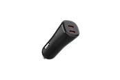 Mobil - Adaptere og ladere - Spigen Essential 50W Car Charger EV502 - black - ACP08523