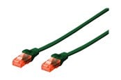 Nettverkskabel - DIGITUS Professional patch cable - 5 m - green - Grønn - 5m - DK-1612-050/G