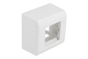 Tilbehør (fester, stikkontakter osv.) - DeLOCK Easy 45 - Surface Mounted Box - White RAL 9003 - 81332