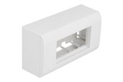 Tilbehør (fester, stikkontakter osv.) - DeLOCK Easy 45 - Surface Mounted Box - White RAL 9003 - 81333