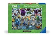 Puslespill - Ravensburger Puzzle Minecraft Mobs 1000p - 12000422
