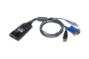 Repeater, forsterkere, bridges og transceivere - Tripp Lite USB Server Interface Unit Virtual Media & CAC B064 Cat5 KVM TAA - KVM / USB extender - TAA Compliant - B055-001-UV2CAC