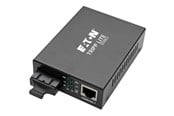 Repeater, forsterkere, bridges og transceivere - Eaton Series Gigabit Multimode Fiber to Ethernet Media Converter 10/100/1000 SC International Power Supply 850 nm 550 m (1.804 ft.) - N785-INT-SC-MM