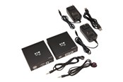 Repeater, forsterkere, bridges og transceivere - Eaton Series HDMI HDBaseT KVM Console Extender over Cat6 - 2 USB Ports IR 4K @ 30 Hz 1080p 70 m - B013-HU-4K