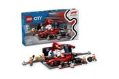LEGO® - LEGO City 60443 F1®-depotstopp og -team med Ferrari-bil - 60443