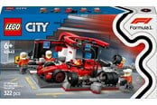 LEGO® - LEGO City 60443 F1®-depotstopp og -team med Ferrari-bil - 60443
