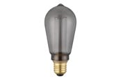 LED-lyspære - EGLO LED-lyspære ST64 Drop 4.3W/818 200 lumen smoke 3-step dimmable E27 - 113074