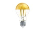 LED-lyspære - EGLO LED-lyspære A60 Standard Top-sail 7.3W/827 806 lumen clear/gold E27 - 110031