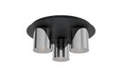 Lamper - EGLO GOROSIBA 1 ceiling lamp black - 99631