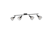 Lamper - EGLO SONNINO spot 4L black - 901042