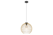 Lamper - EGLO VENEZUELA pendant Ø400 black/gold - 901003