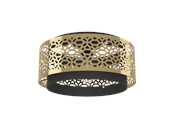 Lamper - EGLO SANDBACH ceiling light black/brass - 43979