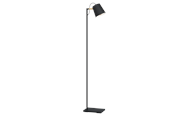 Lamper - EGLO LACEY floor lamp black/brown - 43614