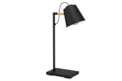 Lamper - EGLO LACEY table lamp black/brown - 43613