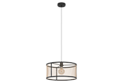 Lamper - EGLO DELLOW pendant black/brass - 43604