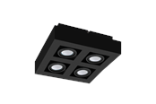 Lamper - EGLO MENDOZA surface-mounted lamp black - 31065
