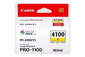Printertilbehør blekk/toner - Canon PFI 4100 / 6780C001 Yellow - Blækp - 6780C001