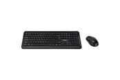 Tastatur - Targus Full-size Wireless Keyboard and Mouse Combo - Black (Nordic) - Tastatur & Mussett - Nordisk - Svart - AKM610NO