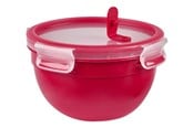 Kjøkkentilbehør - EMSA CLIP & MICRO - food storage container - red - 1.1 L - N1060500