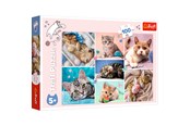 Puslespill - Trefl Puzzle - In the cat world (100 pieces) Gulv - TFL16420