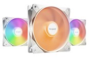Kabinettvifte - be quiet! LIGHT WINGS LX White High Speed (3-pack) - Kabinettvifte - 120mm - Svart - 31 dBA - BL125