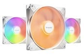 Kabinettvifte - be quiet! LIGHT WINGS LX 140mm White (3-pack) - Kabinettvifte - 140mm - Hvit - 23 dBA - BL128