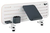 Skrivebordstilbehør - Leitz Ergo Pegboard Desk Organizer med pc-holder, 80x25 cm - 65490000