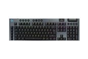 Tastatur - Logitech G915 X LIGHTSPEED - Clicky - 100% (full størrelse - standard) - Gamingtastatur - Engelsk (Storbritannia) - Svart - 920-012708