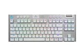 Tastatur - Logitech G915 X LIGHTSPEED TKL - Tactile - 80 % (TKL) - Gamingtastatur - Engelsk (Storbritannia) - Hvit - 920-012736