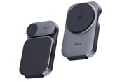 Mobil - Adaptere og ladere - Aukey LC-MC312 MagFusion Z Qi2 3-in-1 Foldable Wireless Charging Station - LC-MC312