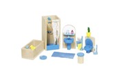 Dukker & Tilbehør - Goki Dollhouse Furniture Bathroom - 51903