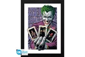 Reklameartikler - ABYstyle - DC COMICS Framed print The Joker Haha Cards - Bilde - GBYDCO960