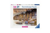 Puslespill - Ravensburger Sunset In Copenhagen 500p - 12000846