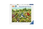 Puslespill - Ravensburger Birds in the Meadow 500p - 12000336