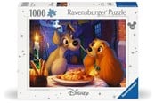 Puslespill - Ravensburger Disney The Lady and the Tramp 1000p - 12000003