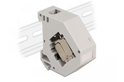 Tilbehør - DeLOCK DIN rail Adapter with Keystone Module RJ45 jack Cat.6A LSA - 86014