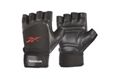 Sport & Fitness - Reebok Lifting Gloves - Black, Red/L - RAGB-15615