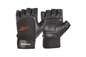 Sport & Fitness - Reebok Lifting Gloves - Black, Red/XL - RAGB-15616
