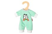 Dukker & Tilbehør - Heless Velor Penguin Doll Bodysuit 20-25 cm - 9181