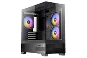 Kabinett - Antec CX500M RGB - MT - ATX - Kabinett - Tower - Svart - 0-761345-10099-1