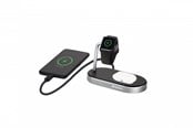 Mobil - Adaptere og ladere - Verbatim Wireless Charging Stand - 3-in-1 - + AC Power Adapter - 44 Watt - 49556