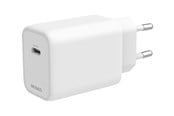 Mobil - Adaptere og ladere - Deltaco USB-C GaN Wall Charger 67W | 1x USB-C | Samsung SFC 45W | PPS + PD | White - USBC-GAN05